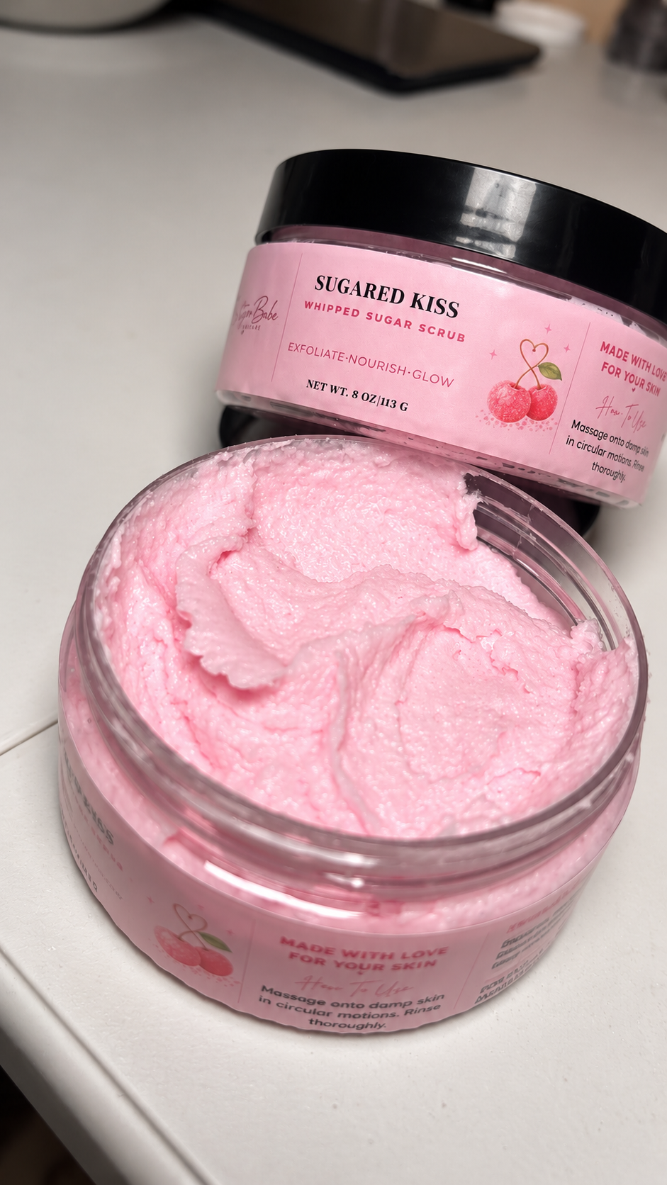 Sugared Kiss Foaming Sugar Scrub