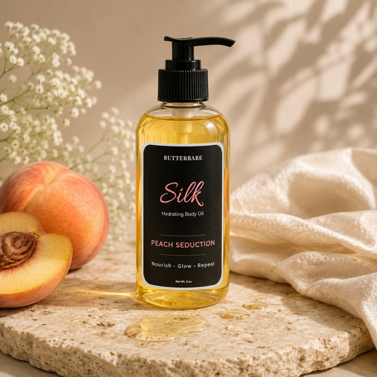 SILK Body Oil - Peach Seduction