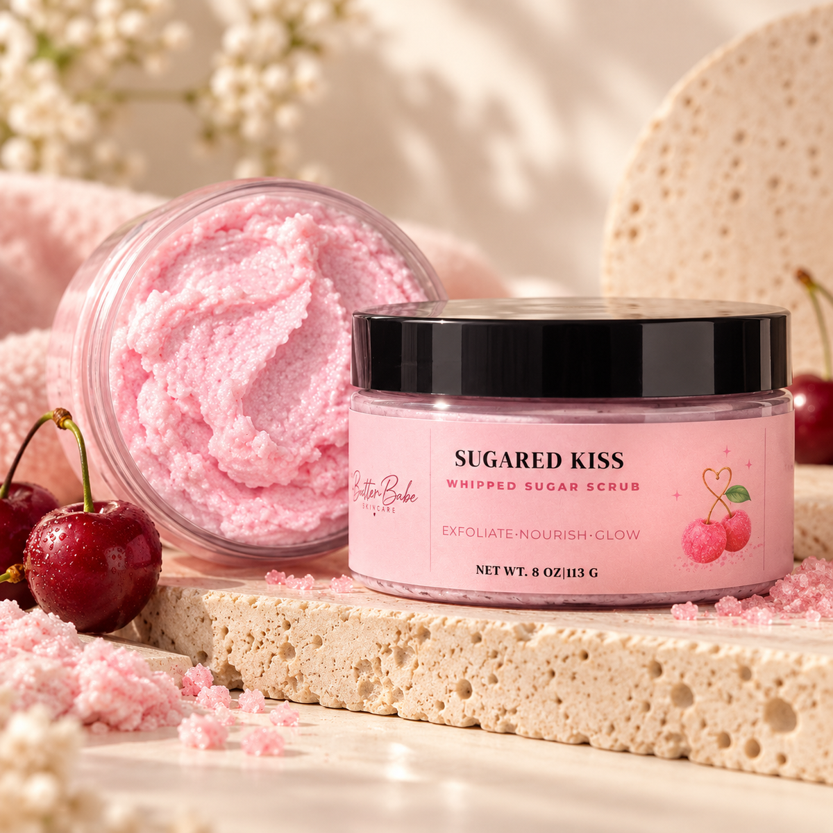 Sugared Kiss Foaming Sugar Scrub